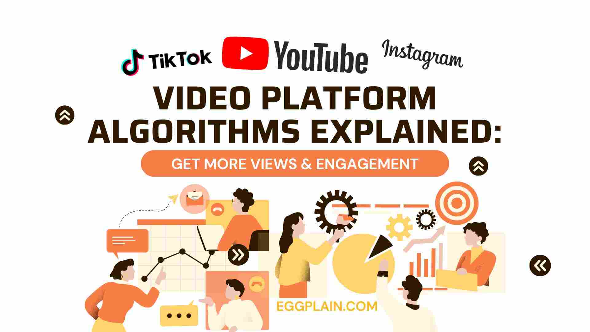 video algorithm How to Get More Views Engagement on youtube, tiktok, instagram